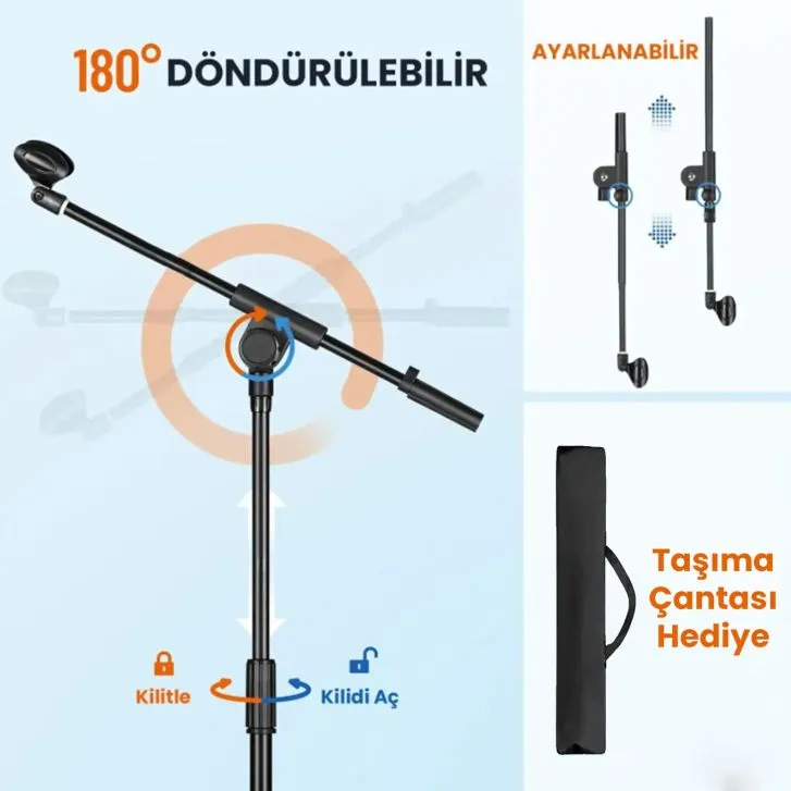 MS200 MİKROFON STANDI